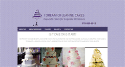 Desktop Screenshot of jtcakes.com